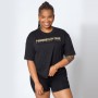 T-SHIRT Performance girl - schwarz