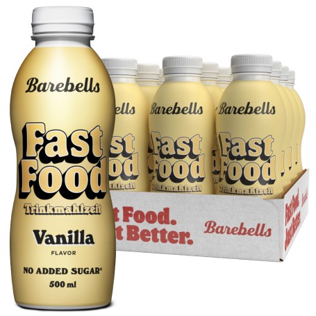 Barebells - FAST FOOD - Trinkmahlzeit - 12 x 500ml