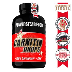 CARNITIN DROPS - L-Carnitine - 120 Bonbons 2 POUR 1 (MHD 01/2025)