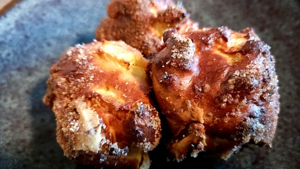 Rezept des Monats für den Airfryer, Quarkbällchen mit Super Hi Pro Protein Apple Cinnamon