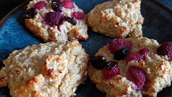 Rezept des Monats November 2025 Hafertaler mit Wheyprotein