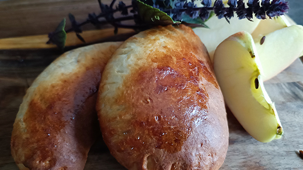 Rezept des Monats Oktober 2025 Proteinapfeltaschen